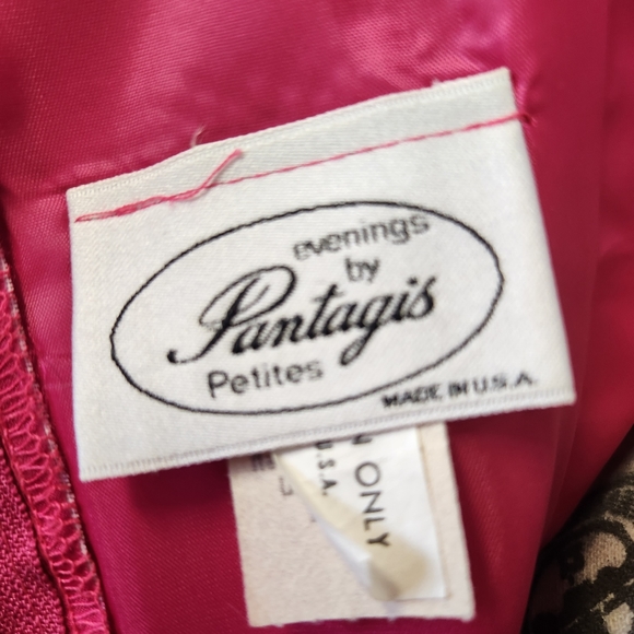 Pantagis 80s Formal Barbiecore Dress - Picture 3 of 8